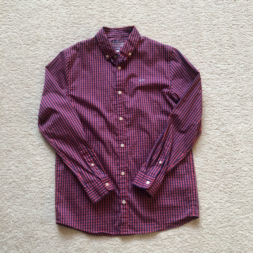 Vineyard Vines shirt, size: L(16)